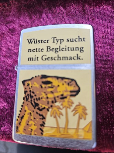 Zippo camel feuerzeug silber - zippo, feuerzeug,