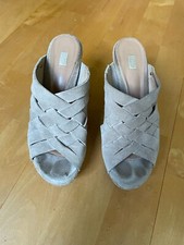 Summer-Sale "UGG" High Heel Sandalen mit Plateau, Keilabsatz, Gr. 36, Kork Leder