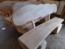 Gartenbank Natur, Eiche