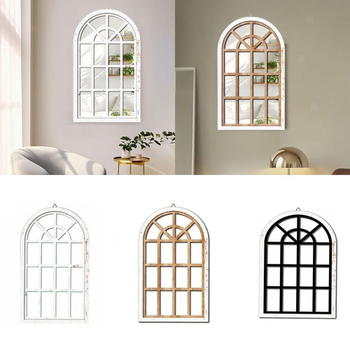 Bogenfenster-Wandspiegel