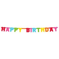 GRUSSKETTE HAPPY BIRTHDAY /