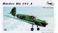 Bücker Bü 181B Bestmann in 1:32 Planet Models 129-PLT285 Bausatz