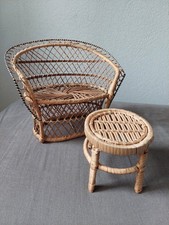 Korbmöbel/ Kindermöbel für