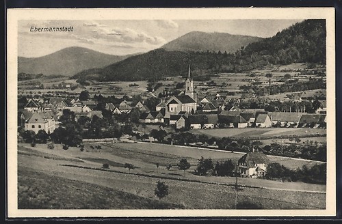 Ebermannstadt blick auf - blick, den