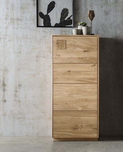 Highboard holztüre 63x145cm - highboard, m.holztüre