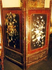 ASIA PARAVENT SPANISCHE WAND