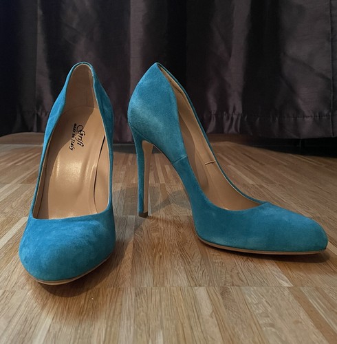 Neu sexy stiletto blau 38 - neu,