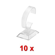 Uhrenständer 10x Acryl  Uhrenaufsteller Uhrenhalter Transparent für Damen Herren