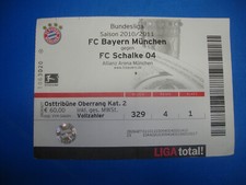 10/11 Ticket FC Bayern