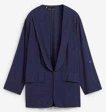 Blusenjacke mit Schalkragen