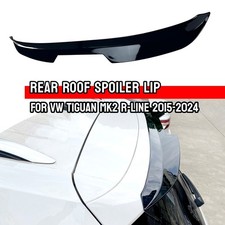 Heckspoiler Lippe Heckflügel Schwarz glänz Für  Tiguan MK2 R-Line 2015-2024