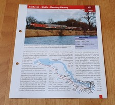 Archiv Eisenbahnstrecken / Cuxhaven-Stade-Hamburg-Harburg / KBS:  121 - 4 Seiten