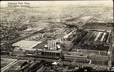 Ak Highland Park Michigan USA, Ford Motor Company Plant,... - 3385149