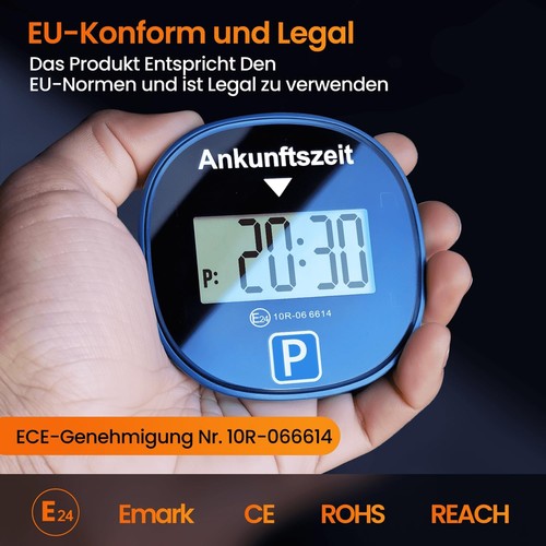 Elektronische parkscheibe - elektronische,