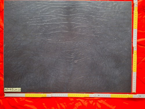 Rindsleder schwarz 3mm - schwarz, dick