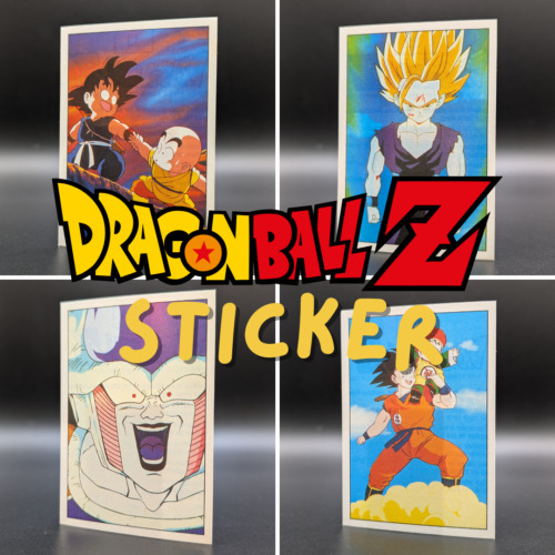 Dragonball sticker panini - z,