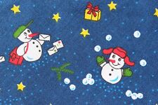 Sander - Tischdecke Decke Weihnachten Winter Schneemänner Winterspiel rund 160cm