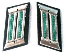 NVA Kragenspiegel  NVA Effekten  DDR  Volkspolizei Polizei  Museum   Militaria