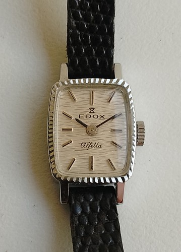 Edox alfetta damenuhr - alfetta, vintage