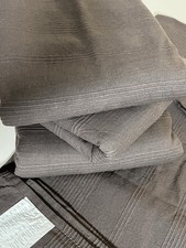 Baumwollstoff  100%  4x in Braun 140 x 240 cm