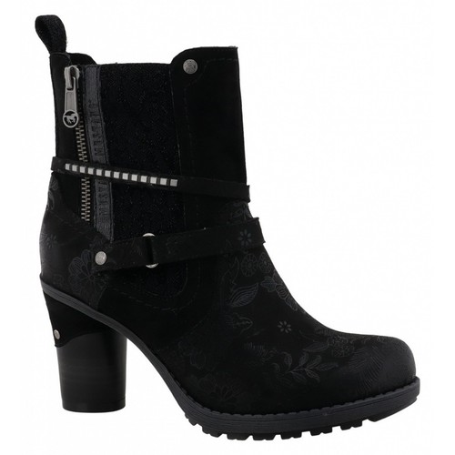 Mustang stiefelette schwarz - mustang,
