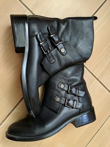 Women vitto rossi boots - rossi, black