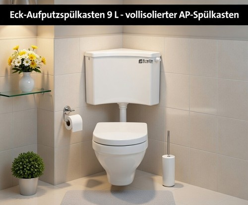 Eck aufputzspülkasten - eck-aufputzspülkasten, wc