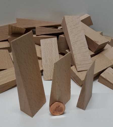 Holz keile set 3 größen - keile,