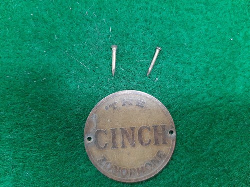Plakette grammophon zonophone - plakette,