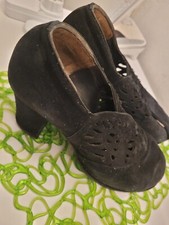 Vintage Damenschuh 50er Jahre schwarz