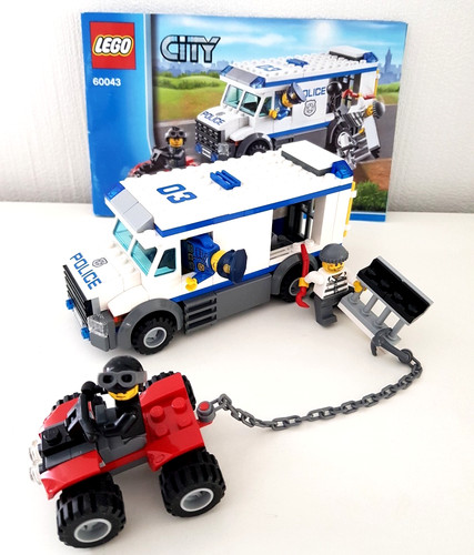 Lego city 60043 flucht aus - lego,