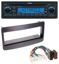 VDO AUX MP3 1DIN CD USB Autoradio für Toyota Celica, MR2 - schwarz