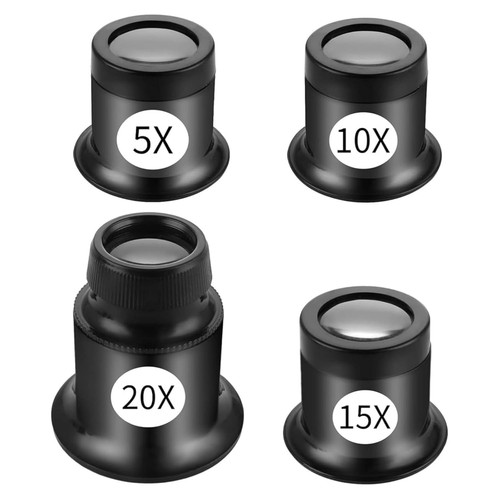 Set von juwelierlupen - set, 4