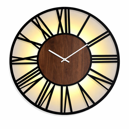Xxl wanduhr mit led - wanduhr,