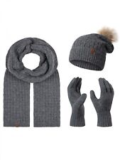 Schal Mütze Handschuhe Set