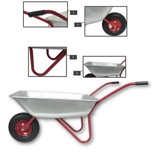 Gartenschubkarre 80l - gartenschubkarre,