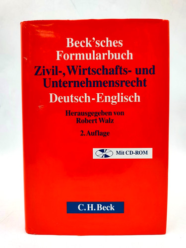 Beck sches formularbuch - beck'sches,