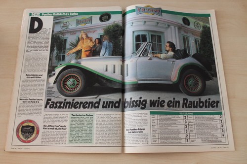 Auto bild 1986 panther - auto,