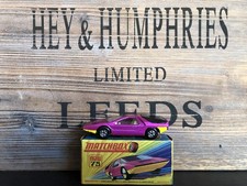 Matchbox Superfast no.75B-2.Version Mint 1.First Rare OVP VNM von 1970