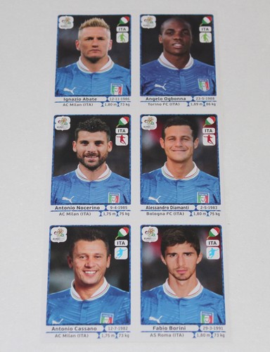 Panini euro 2012 set - ec,