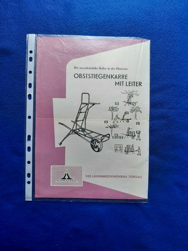 Ddr werbung prospekt - ddr,