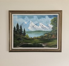 Original Ölgemälde Bob Ross