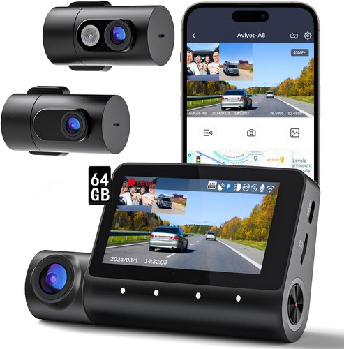 Dashcam kanal 5g wifi - 4k,