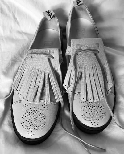 Limitierte chanel golf schuh - chanel,