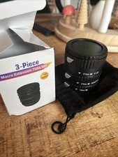 Macro Extension Tube Set for Extreme Close-up Imaging for Canon EOS,BN