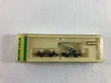 Minitrix 13238 Wagen-Set mit Kranwagen und Schutzwagen - OVP - Spur N.