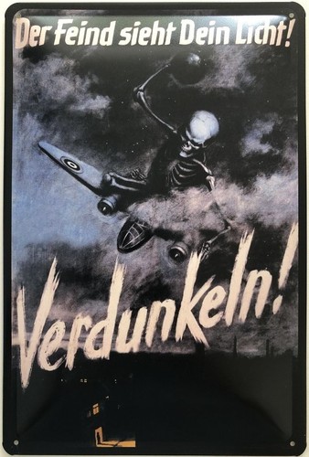 Blechschild 30cm - 40, x