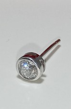 Solitär Brillant Ohrring