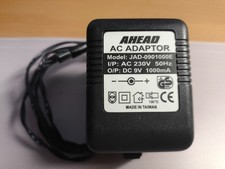 AC Adaptor AHEAD JAD-901000E Netzteil 9V 1000mA 9VA – 230V Input