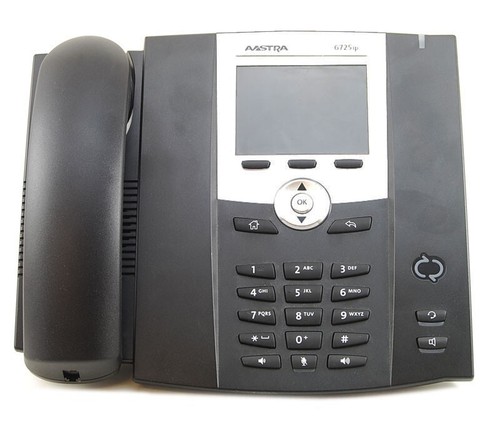 Aastra 6725ip black - 6725ip, color